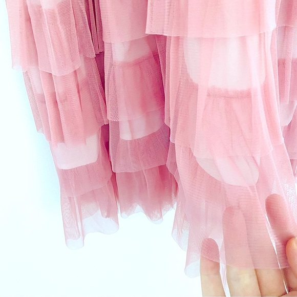 💕Pretty Pink Midi Dress SZ X-Large - Picture 12 of 16